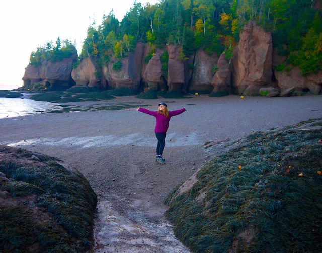 Fundy National Park and a Kelly, discovering new brunswick by bicycle