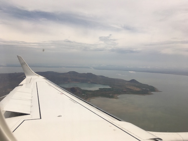 Flying into Managua, Nicaragua