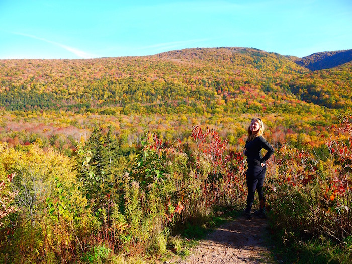 cape breton canada, hiking with your bike