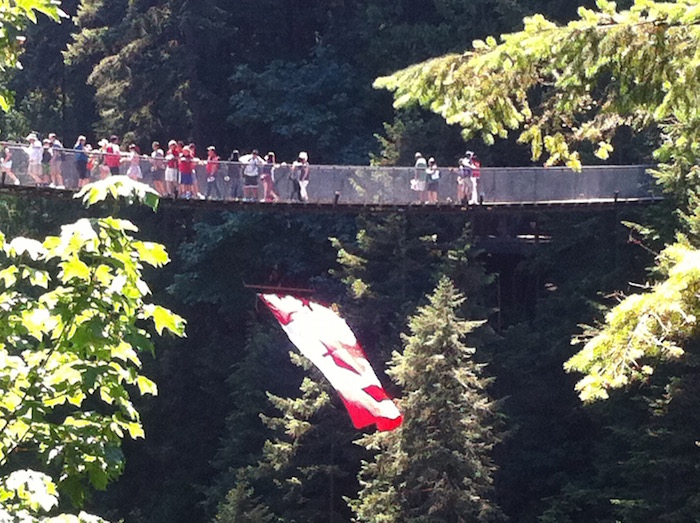 Capilano Suspension Bridge - the Lynn Valley one is much nicer!