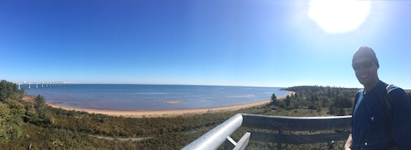 confederation bridge, Cycling Prince Edward Island