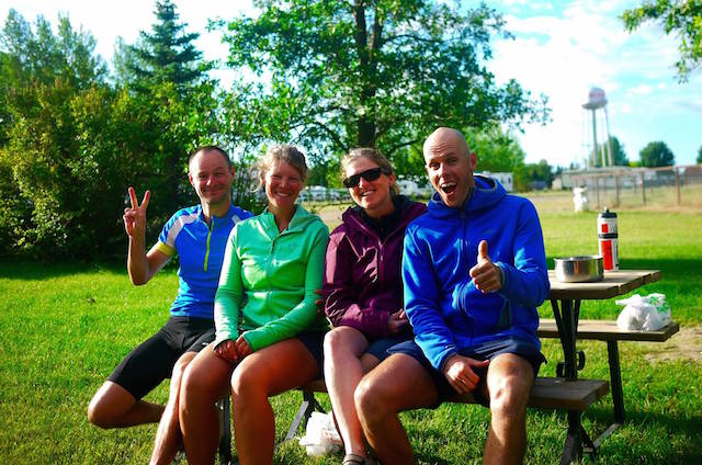 pedalling the prairies 