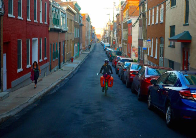 cycling in quebec