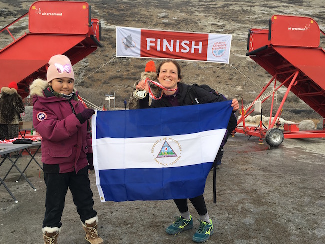 polar marathon finishline nicaragua