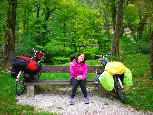 first day of cycle trip cycling france