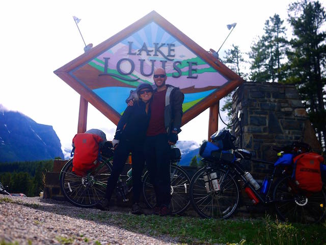 lake louise Cycling the Bow Valley Parkway