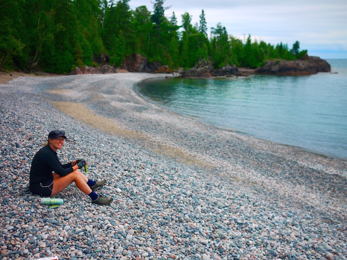 Cycling Lake Superior