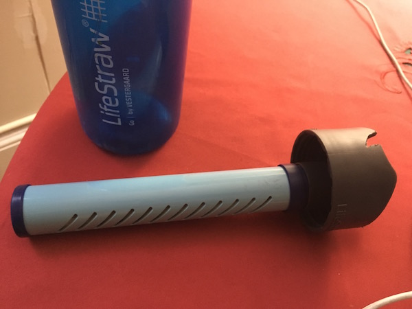 Lifestraw Go filtered water bottle review