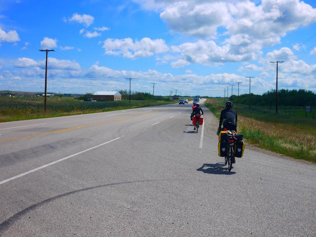 Cycling in the Saskatchewan Prairies