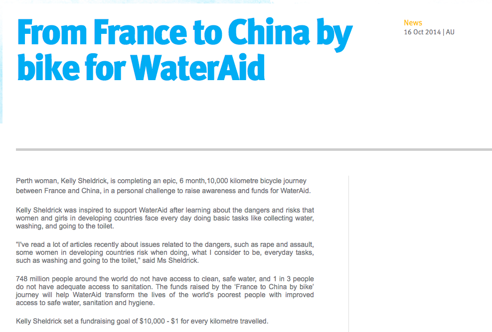 wateraid media