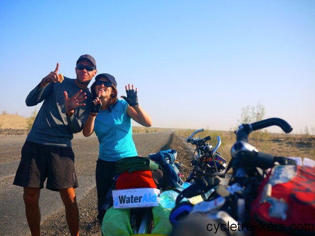 the turkmen dash, first cycle trip