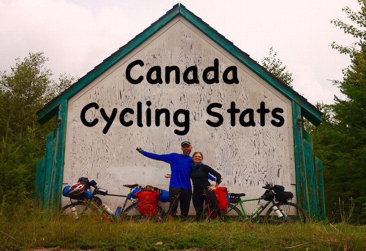 Canada cycling stats