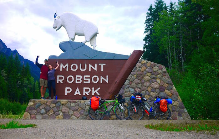 Cycling to the Canadian Rockies